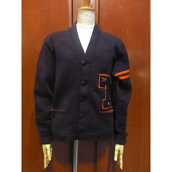【OCTONEK】40s レタード長袖カーディガン cozyvintage_241105m4-m-cdg