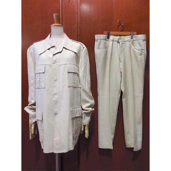 ビンテージ70's○エポレット付きジャケット&ブーツカットパンツ ビンテージ70's○エポレット付きジャケット&ブーツカットパンツ