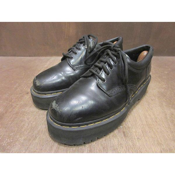 Dr.Martens○レディース5ホールブーツ黒size US 8○250121j5-w-bt