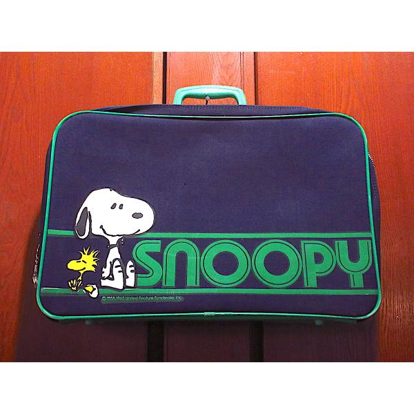 ビンテージ70's○SNOOPYトランクケース○250304m7-bag-trk