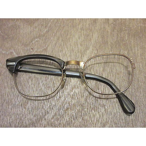 ビンテージ60's70's○UNIVERSALサーモントブロー眼鏡○250331z8-eygls