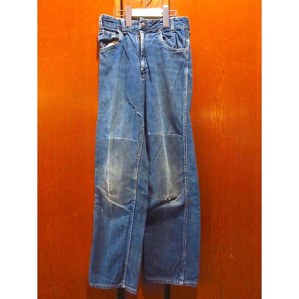 ビンテージ50's○Billy the Kidキッズデニムパンツ実寸W59cm○250407m7