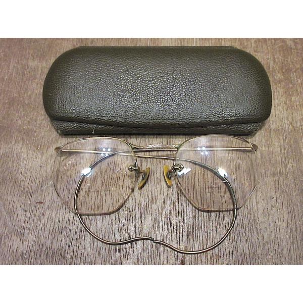 ビンテージ40's○ケース付きAmericanOptical 1/10 12KGF NUMONT FUL