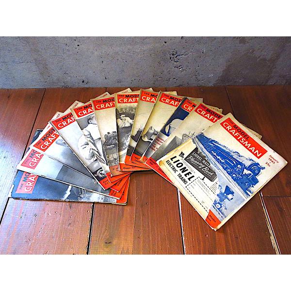 ビンテージ40's○THE MODEL CRAFTSMANマガジン12冊セット○250809j8