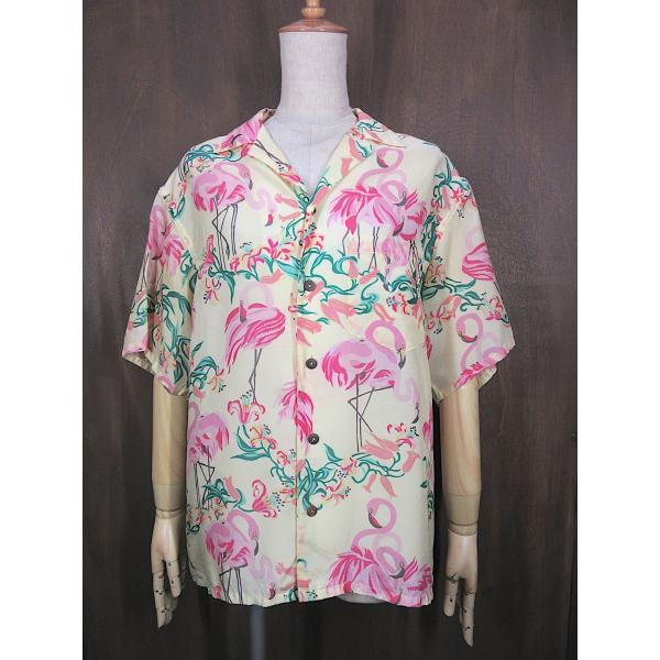 ビンテージ80's○Patalohaレーヨンハワイアンシャツsize M○250814z1-m
