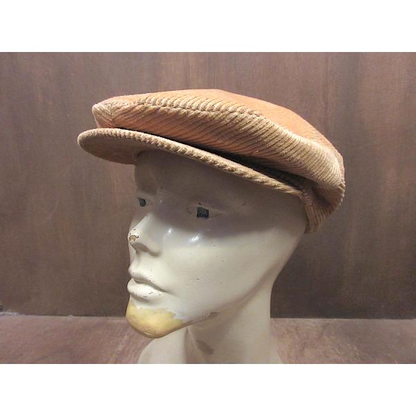 ビンテージ70's○NEWPORTコーデュロイキャスケットsize M○250928z3-m