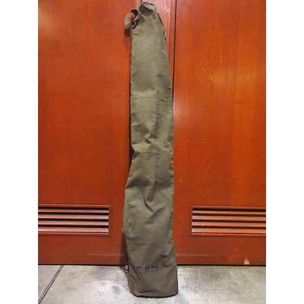 ビンテージ40's○ミリタリーステンシル入りキャンバスライフルケース