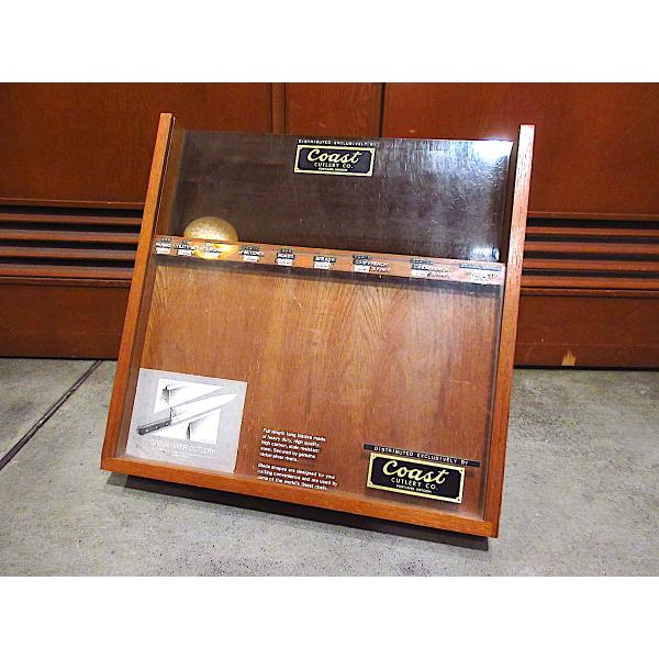 ビンテージ○Coast Cutlery Co.ナイフディスプレイケース○251023n7