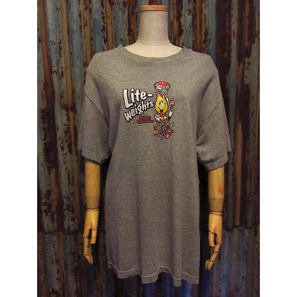 期間セール美品‼️90s ビンテージ　Mo Riss ＭＤ201N 鳴り良好❣️ ビンテージ90's-2000's○World Industriesプリント入りTシャツグレー