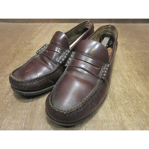 90’s フローシャイム ペニーローファー MADE IN USA FLORSHEIM○ペニーローファーsize 9 D○251219z1-m-lf-25cm
