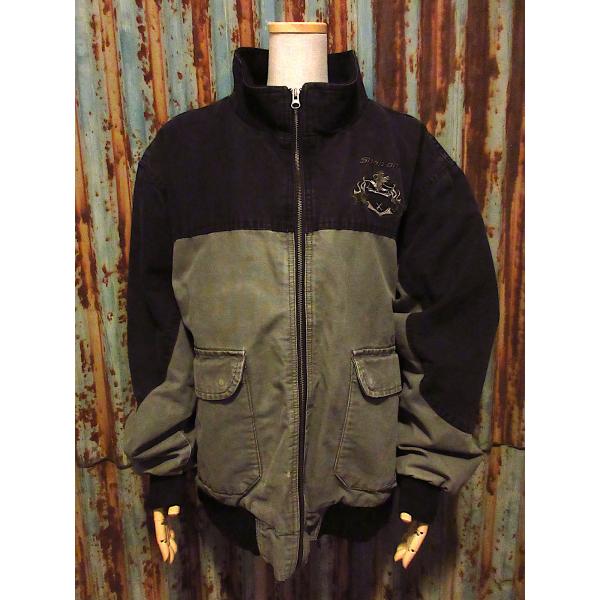 ビンテージ90's-2000's○Snap-on刺繍入りジャケットsize XL○251224j4