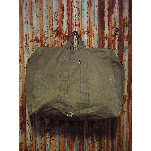 本物☆米国購入✈︎ ビンテージ当時物キットバッグ☆ステンシル入り大容量一生物バッグ ビンテージ80's○USAFミリタリーフライヤーズキットバッグ○260115d6