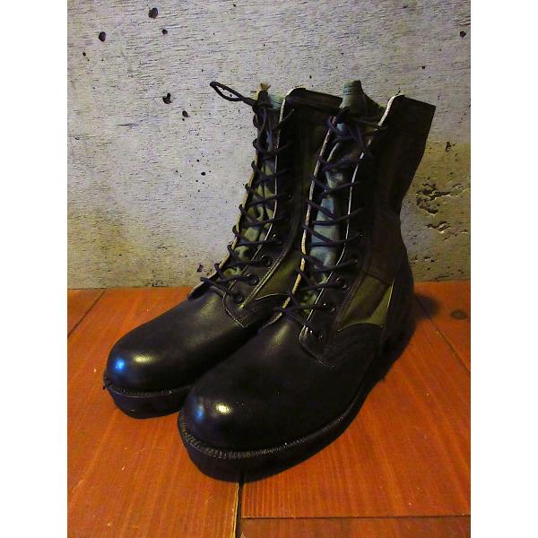 [used] 60s コンバットブーツ　ヴィンテージ！ ビンテージ60's○DEADSTOCKトロピカルコンバットブーツ○260131j8-m-bt