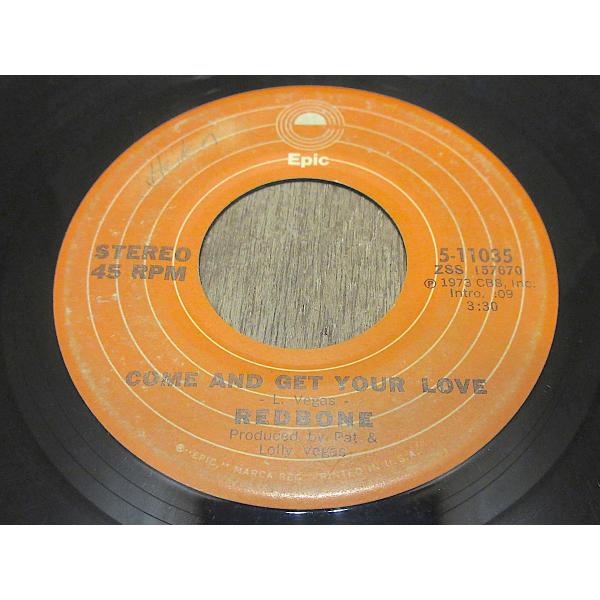 REDBONE○Come And Get Your Love / Day To Life Epic 5-11035
