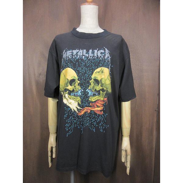 ビンテージ90's○METALLICA PUSHEAD I'M INSIDE YOU SAD BUT TRUE