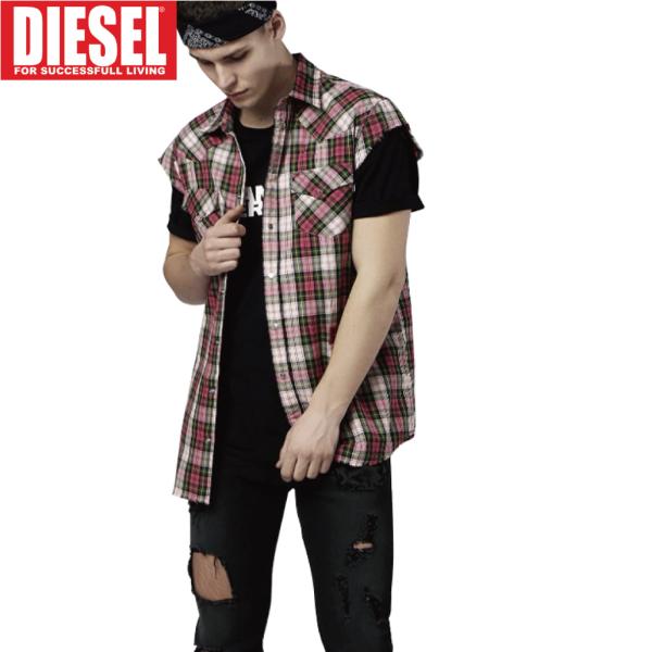 即日発送！　DIESEL　ロゴ　ノースリーブ　S.Lサイズ有 即日発送！ DIESEL ロゴ ノースリーブ S.Lサイズ有 メンズ