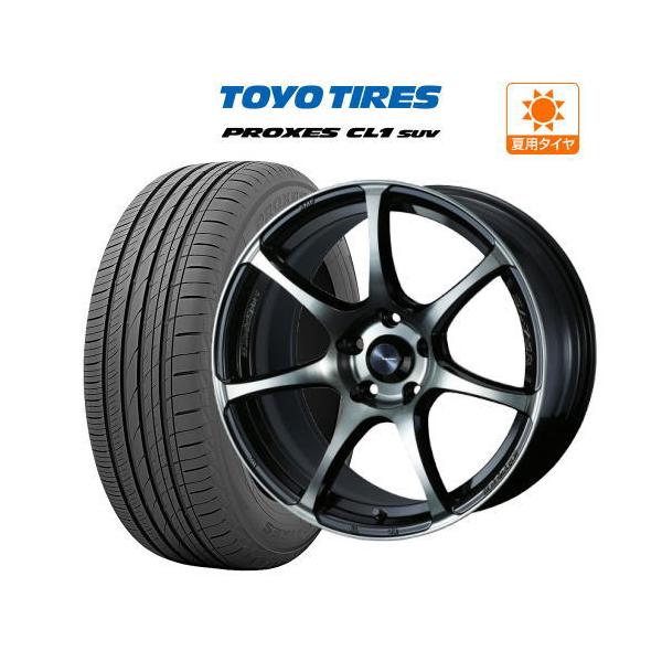 WEDS（ウェッズ） 18インチ ホイール 5穴114.3 ウェッズスポーツ SA