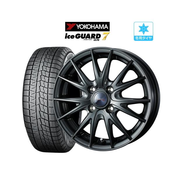 WEDS（ウェッズ） スタッドレス タイヤ ホイール 4本 15インチ 4穴