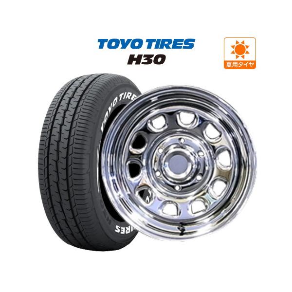 DAYTONA SS 200系 ハイエース ホイール 4本 MLJ デイトナ TOYO H30 215