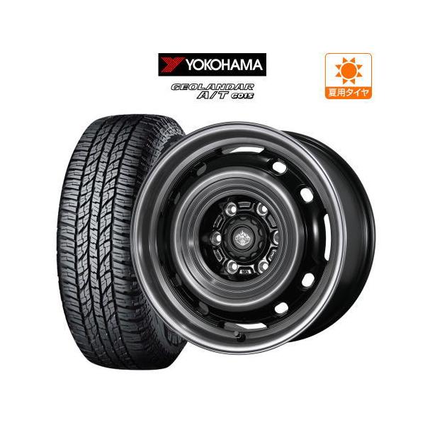 200系 ハイエース ホイール 4本 トピー ランドフット XFG YOKOHAMA