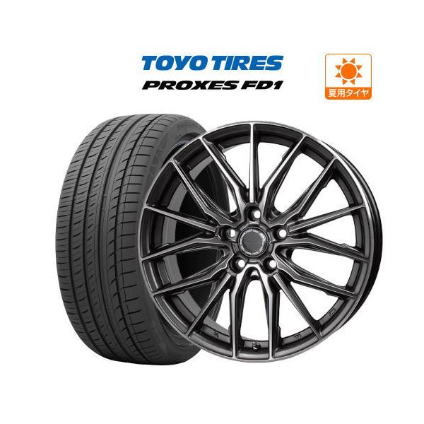 HOT STUFF 19インチ ホイール 7.5J 5穴 114.3 4本 ホットスタッフ 