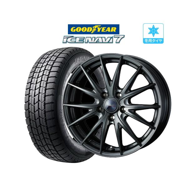 WEDS 【2025年製】スタッドレス タイヤ ホイール 4本 5穴100