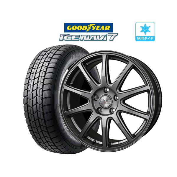 ロクサーニ 【2025年製】スタッドレス タイヤ ホイール 4本 5穴100