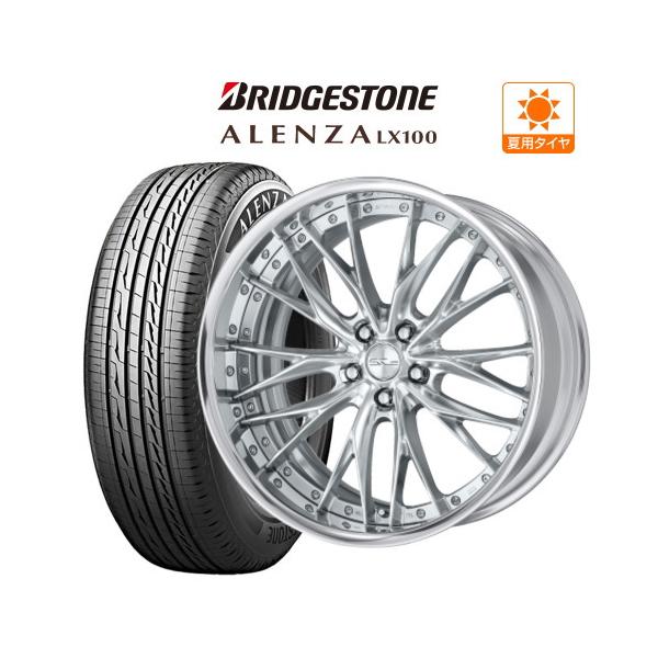 40 アルファード ワーク シュヴァート ブルネン (5-120) BRIDGESTONE アレンザ...