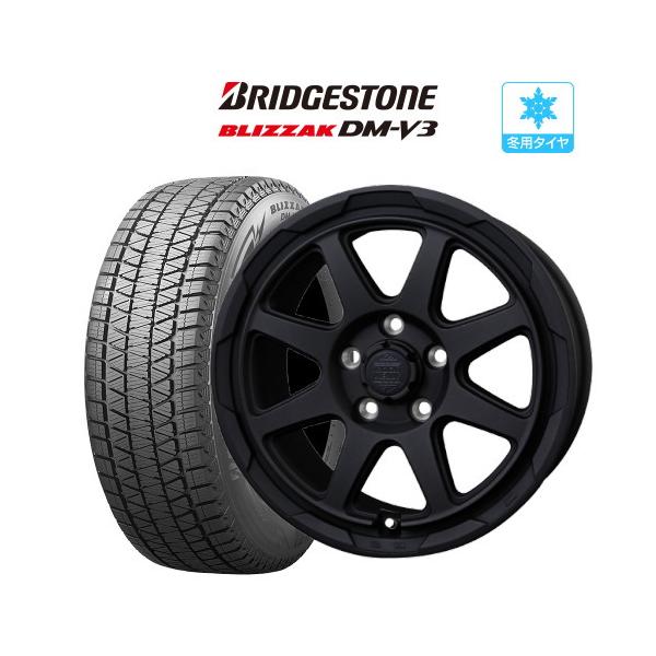 ブリザック DMーV3 スタッドレス タイヤ ホイール 4本 5穴114 ロック