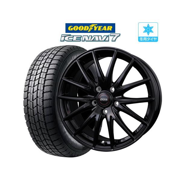 2025年製】スタッドレス タイヤ ホイール 4本 5穴114 DOS RP-7