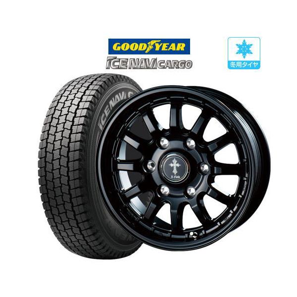 アイスナビ CARGO 【2025年製】スタッドレス タイヤ ホイール 4本 6穴