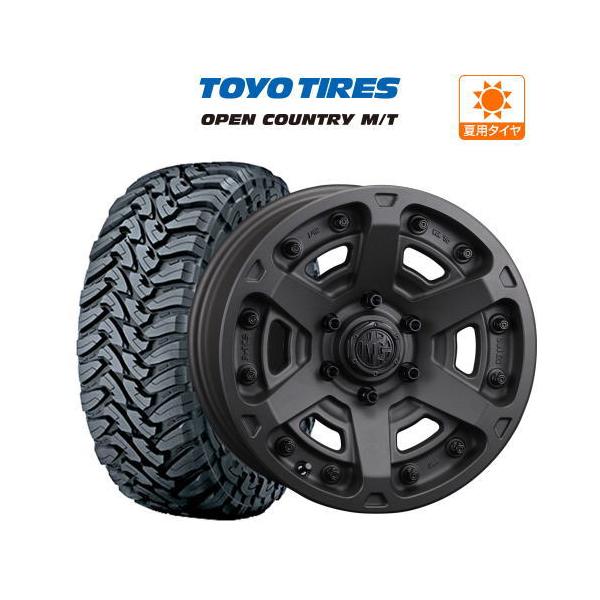 サマータイヤ ホイール 4本 6穴139 クリムソン MG アーマー FF TOYO