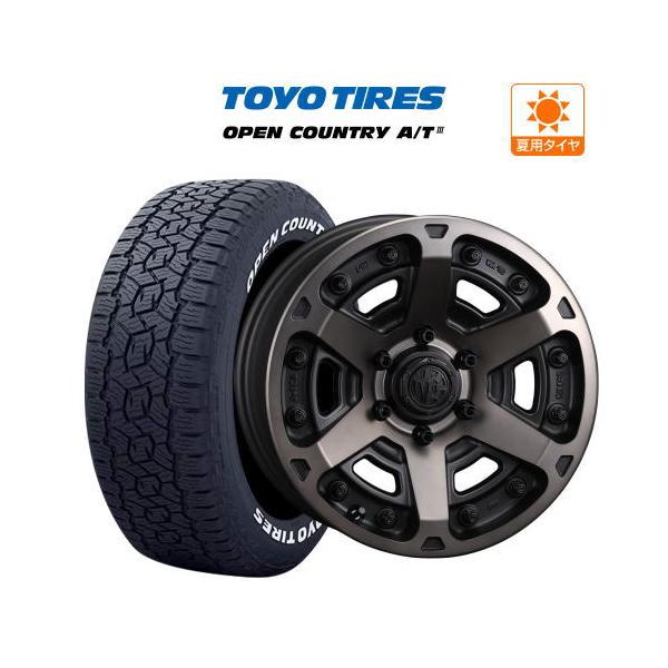 サマータイヤ ホイール 4本 6穴139 クリムソン MG アーマー FF TOYO