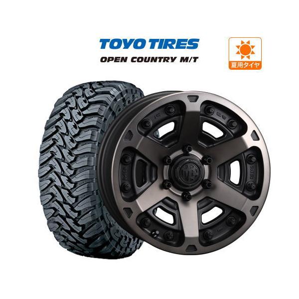 サマータイヤ ホイール 4本 6穴139 クリムソン MG アーマー FF TOYO