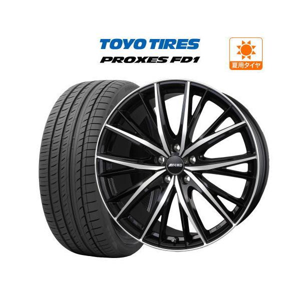20インチ 8.5J 114.3 ホイール 4本 BADX AMD MG-5 TOYO プロクセス FD1