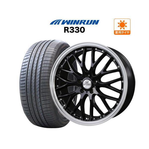 ロクサーニ マルチフォルケッタ 20インチ 8J+38 114.3 5穴/WINRUN R330 225/35ZR20 2023年 製 4本セット cpm_set-2270507