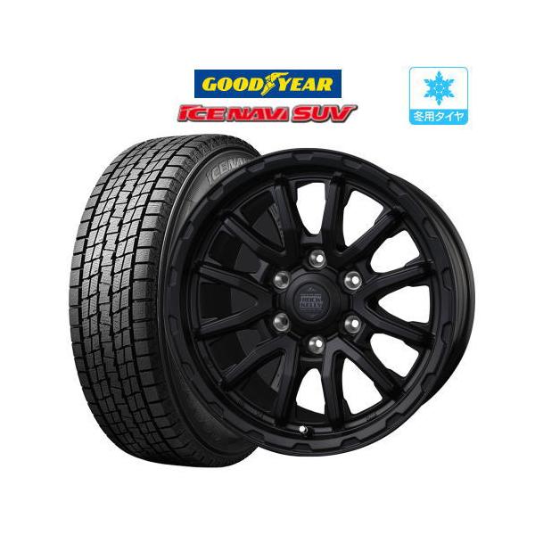 超美品バリ溝‼️265/65R17 PCD139.7スタットレスタイヤホイール4本 スタッドレスホイールセット17インチ バリ溝