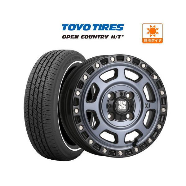 サマータイヤ ホイール 4本 4穴 pcd100 MLJ エクストリーム XJ07 TOYO