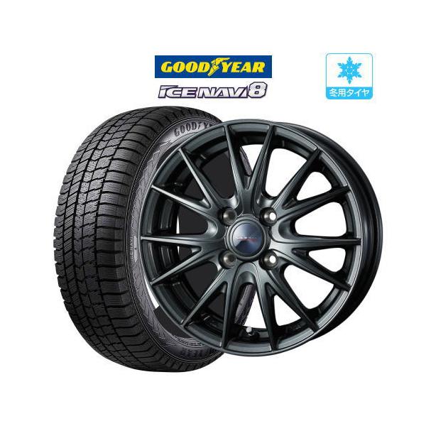 WEDS（ウェッズ） 【2025年製】スタッドレス タイヤ ホイール 4本 4穴