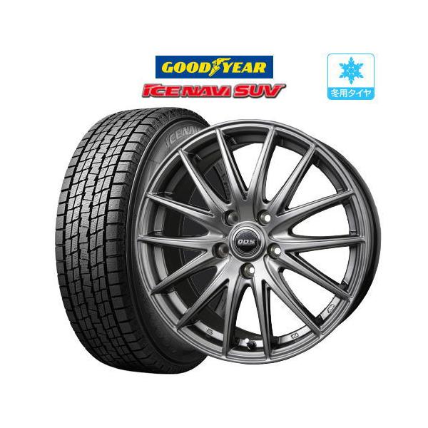 2025年製】スタッドレス タイヤ ホイール 4本 5穴114 DOS RP-7