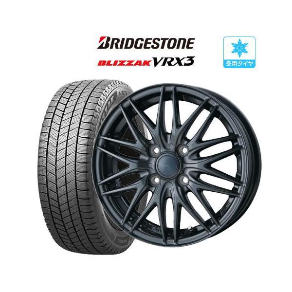 スタッドレス タイヤ ホイール 4本 4穴100 ML-10 BRIDGESTONE
