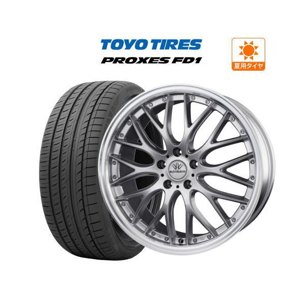 タイヤ・ホイール LOXARNY MULTIFORCHETTA8.5j+35 r20 114.3 ロクサーニ 20インチ 8.5J 114.3 ホイール 4本 BADX マルチ