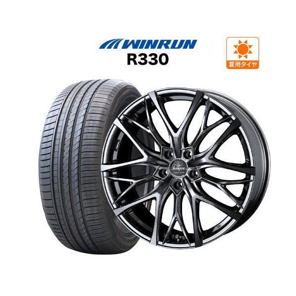 weds クレンツェ ウィーバル 225/40R18 プリウス PCD100