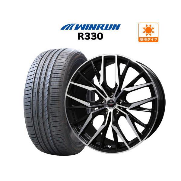 ロクサーニ マルチフォルケッタ 20インチ 8J+38 114.3 5穴/WINRUN R330 225/35ZR20 2023年 製 4本セット cpm_set-7839799