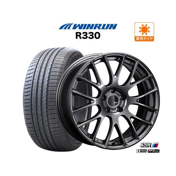 SSR ホイール タイヤセット 18インチpcd100 SSR 18インチ ホイール 5穴 7.5J pcd100 114.3 タナベ SSR GT V04