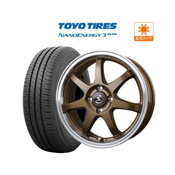 超レアな組合せ タイトTSI４&AWESASS ５X サマータイヤ ホイール 4本 BADX エスホールド S-7S TOYO ナノエナジー