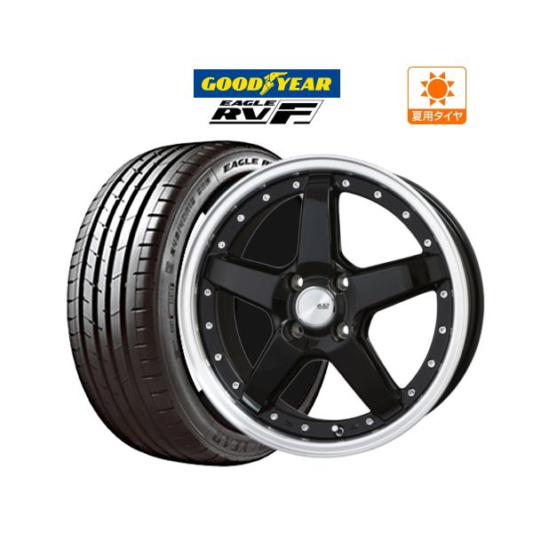 サマータイヤ ホイール 4本 BADX ロクサーニ グラスターファイブ  