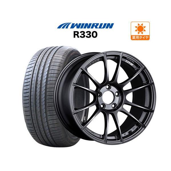 引取限定★プリウス等、スバル系に18インチPCD100 225/40ZR18★ SSR 18インチ ホイール 5穴 7.5J pcd100 114.3 タナベ SSR GT X04