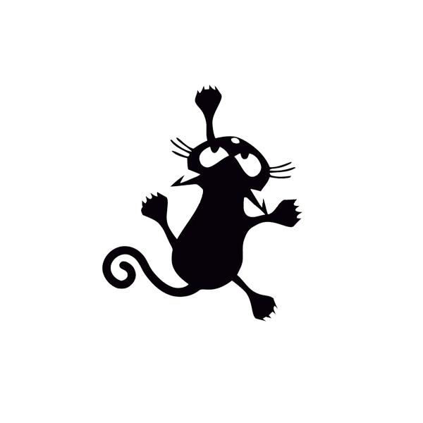 ぶら下がり にゃんこ 猫 ステッカー cat カスタム ドレスアップ ウォールステッカー