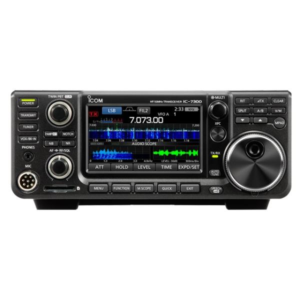 ICOM IC-7300M AH-730 セット ICOM（アイコム） IC-7300（100W）＋AH730セット（液晶保護シートも